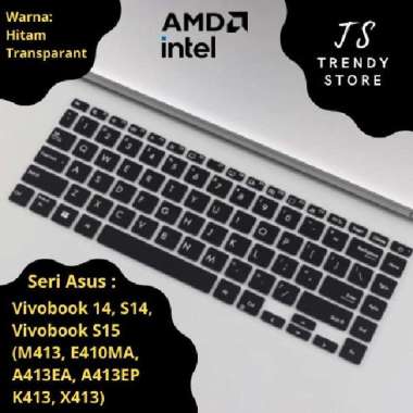 Keyboard Protector Cover Asus Vivobook 14 S14 S15 K413 X413 A413 E410 Putih