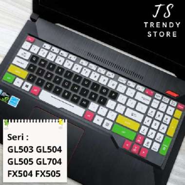 Keyboard Protector Cover ASUS TUF ROG FX504 FX505 GL504 GL704 Hitam