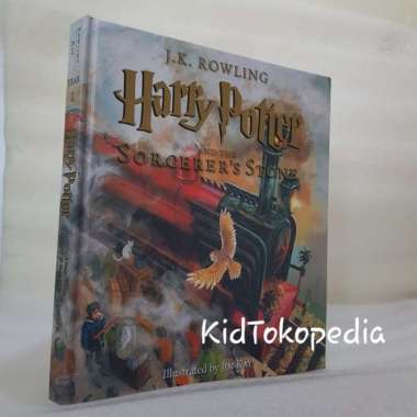 Harry potter illustrated version hard cover Multivariasi Multicolor