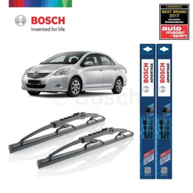 WIPER MOBIL TOYOTA VIOS 2007 - ON SEPASANG BOSCH ADVANTAGE