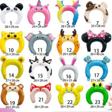 Balon Bando Karakter Jerapah