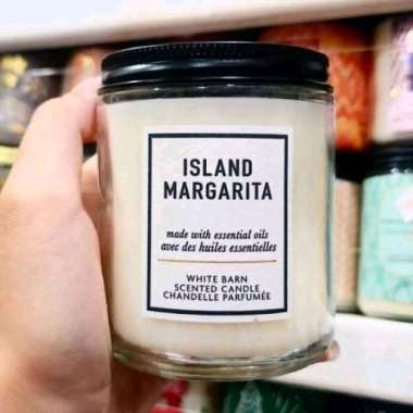 BBW ISLAND MARGARITA 1 WICK SCENTED CANDLE 198 G PENGHARUM RUANGAN
