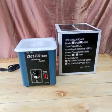 Ultrasonic Cleaner Delta D68H alat mesin Pembersih pencuci perhiasan Emas ,perak dan logam lain