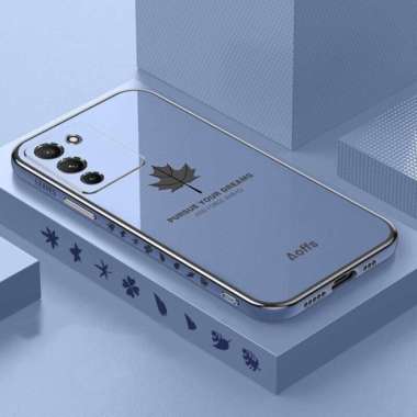 Promo Case Maple Infinix Note 12 G96 Softcase Plating Terbaru Inf Note 12 G96 Biru