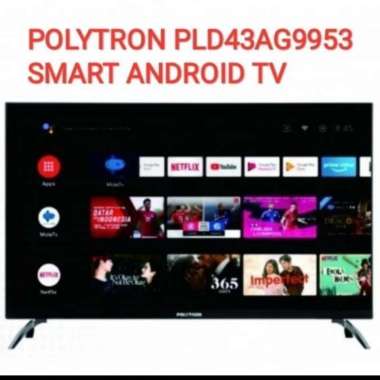 Polytron LED SMART TV PLD 43AG9953 43Inch 43 AG 9953