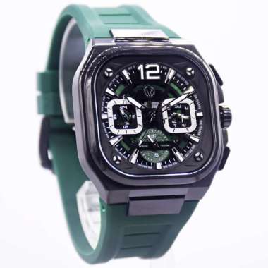 Christ Verra CV 109068G Jam Tangan Kronograf Pria Original Terbaru CV 109068G-36 BLK/GRN