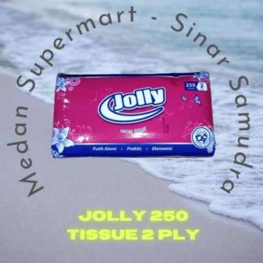JOLLY TISSUE 250 SHEETS 2PLY