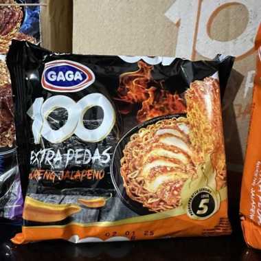 Mie Gaga 100 Extra Pedas Goreng Jalapeno