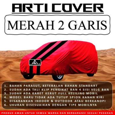 Selimut Sarung Body Cover Mobil Kijang LGX Super Kapsul Bahan Polyster Bonus Pengikat Ban KIJANG TH.