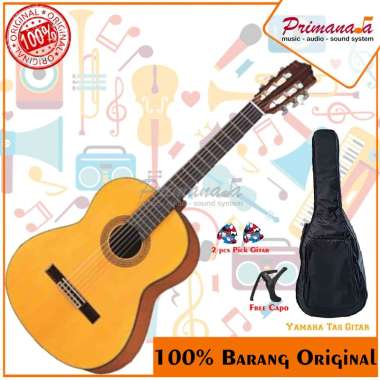 Yamaha C315 C 315 Gitar Klasik Senar Nylon Khusus Instan Kurir C315 Tas Capo