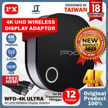 Wireless HDMI Audio Video Receiver Display TV 4K 60Hz PX WFD-4K ULTRA