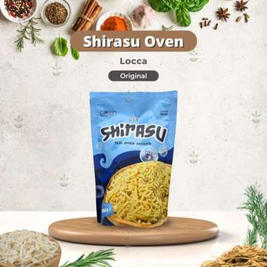 Locca Teri Krispi Oven Shirasu Jepang 80 gram - Snack Anak - MPASI Anak Original