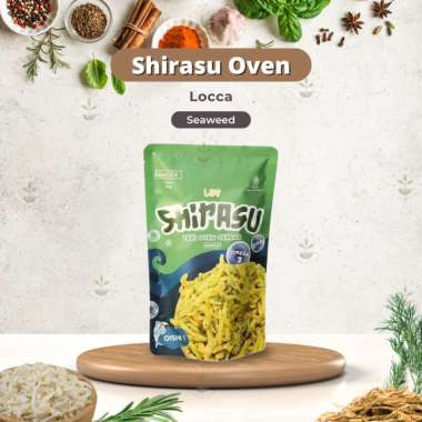 Locca Teri Krispi Oven Shirasu Jepang 80 gram - Snack Anak - MPASI Anak Seaweed