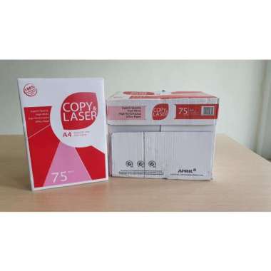 Copy & Laser | Kertas HVS 1 Rim | A4 | 75 gsm
