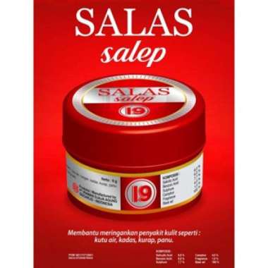 SALAS Salep Cap 19/Salep Kulit/Panu/Kadas dan Kurap