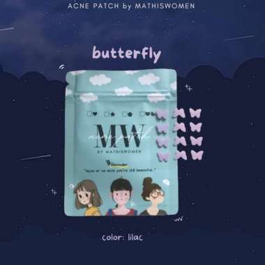 Mathiswomen Acne Patch | Hydrocolloid Pimple Patch Butterfly