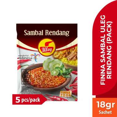 FINNA SAMBAL ULEG 5 X 20 GRAM RENDANG