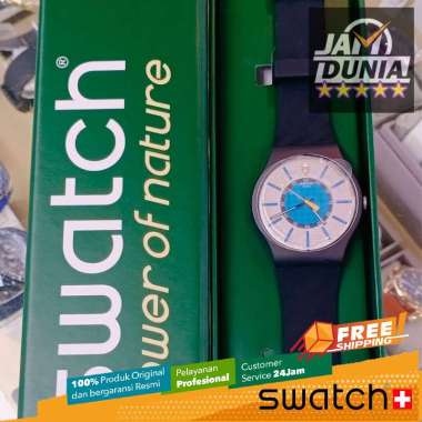 JAM TANGAN SWATCH - JAM SWATCH ORIGINAL SO32B119 SWATCH SO32 B119 SWATCH POWER OF NATURE JAM TANGAN 