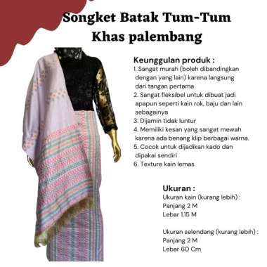 Songket Pash - Songket Batak Tumtum Khas Palembang Berbagai Macam Warna Dan Motif Motif 8