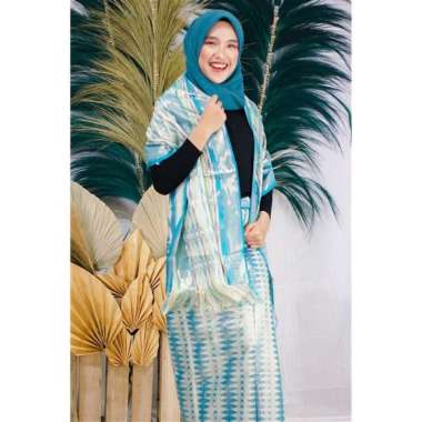 Songket Pash - Songket Palembang Murah Berbagai Macam Warna & Motif Biru Muda
