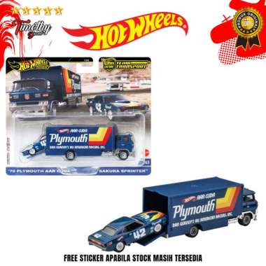 Hot Wheels Premium Team Transport Mix Fiat 131 Chevelle Plymouth Aar PLYMOUTH AAR