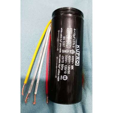 Kapasitor Mesin Cuci 10+4uF 450V 10+5uF 450V 10+6uF 450V 10+4uF