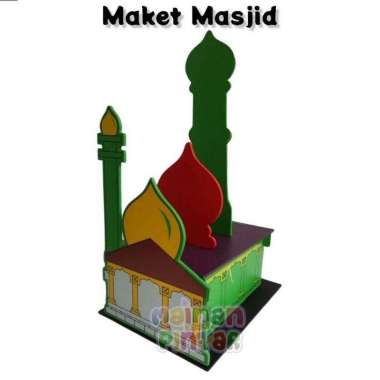 Mainan Edukasi Anak Montessori Dasar / Pengenalan Pembelajaran Awal Maket Masjid