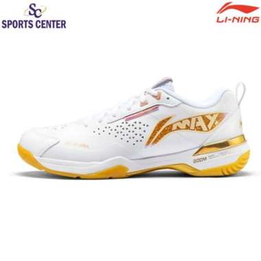 New Limited Sepatu Badminton Lining Blade DF-01 MAX AYAU003-1 White 8.5