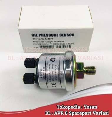 VDO OLI SENDER ATAU SWITCH OLI KUS KE 21107/21103 UNTUK GENSET