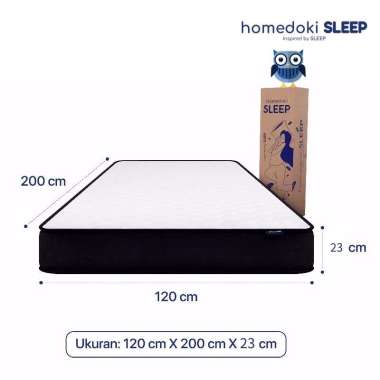 Homedoki Original / Kasur Spring Bed / Matras Kasur / Spring Bed 180x200 / Tebal 23cm 120×200