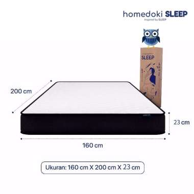 Homedoki Original / Kasur Spring Bed / Matras Kasur / Spring Bed 180x200 / Tebal 23cm 160ร200