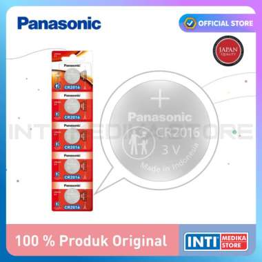 PANASONIC - Baterai Kancing Lithium CR2016 3V Battery Coin | Batre Remote Mobil Motor CR 2016