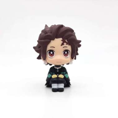 Nezuko Tanjiro sitting 10cm action figure PVC Tanjiro