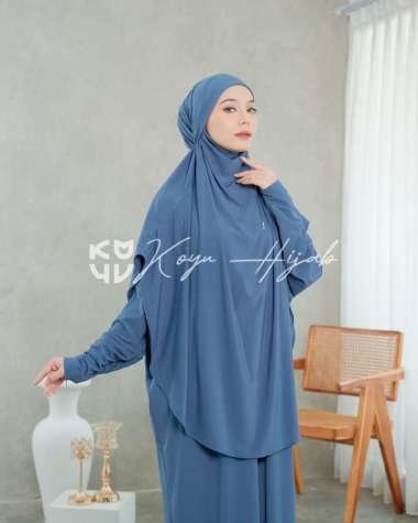KOYU MECCA BERGO KHIMAR ONLY ( HANYA KHIMAR/BERGO ) DENIM