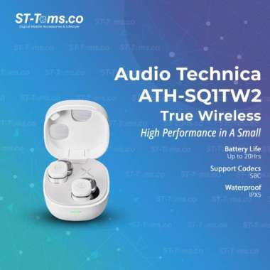 Ath ATH-SQ1TW Headphone Nirkabel In-Ear True Wireless