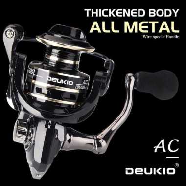 DEUKIO Reel Pancing Spinning Fishing Reel 5.2:1 Gear Ratio