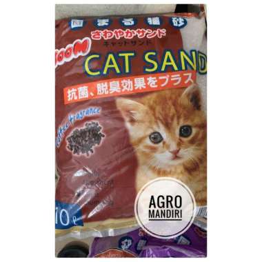 Pasir Kucing Wangi Kitty Cat Sand Premium 1 Kg Repack Kemas Ulang
