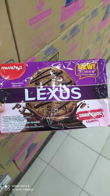 Munchy's Lexus Cookies Original / Dark Choc / Mixed Nuts 189g Renyah Mixed Nuts