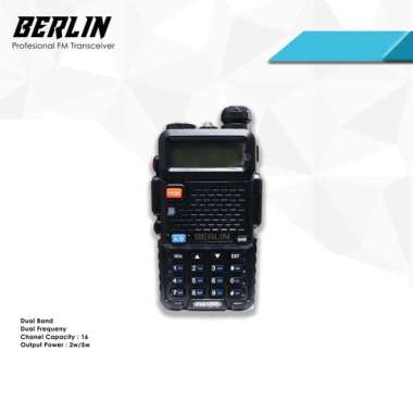 HT Berlin FM V6R Dual Band Radio Free Handfsree