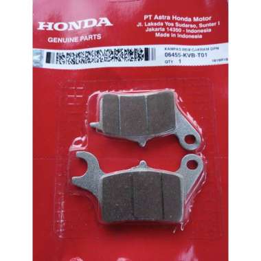 DISC PAD KAMPAS REM DEPAN BEAT VARIO AHM ORIGINAL