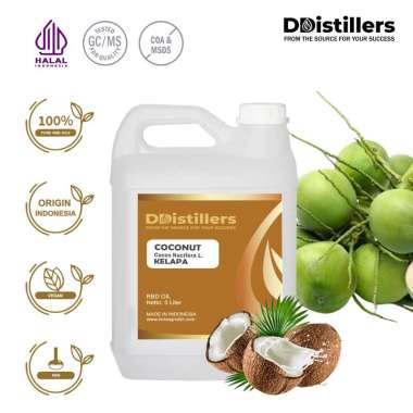 Coconut / Kelapa RBD Oil Pure 100%, 5L HDPE