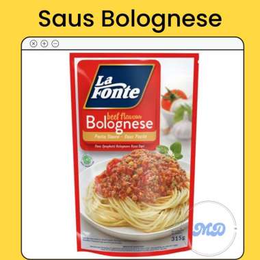 Saus Spageti La Fonte Sauce 315 Gram / Bolognese Sauce / Saus Pasta