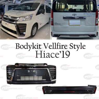 Bodykit Hiace Hi-Ace Premio Vellfire Modellista Style Plastik ABS Impo