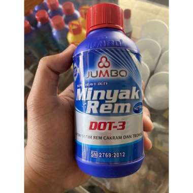 minyak rem jumbo dot3 300ml minyak rem jumbo dot 3 brake fluid jumbo dot 3