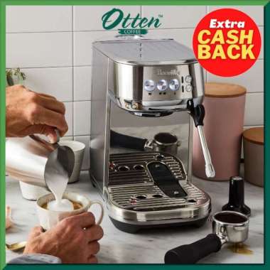 Breville - Coffee Machine The Bambino Plus (Steel) - BES500BSS