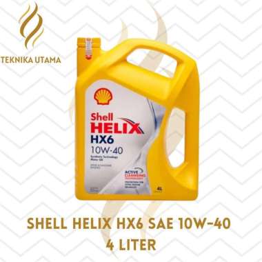 OLI MESIN SHELL HELIX HX6 SAE 10W-40 4 LITER