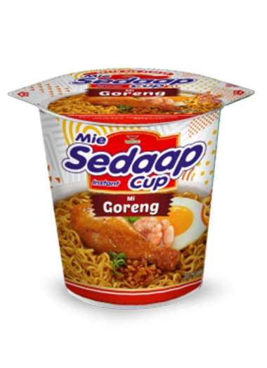 Cod / Sedap mie cup varian rasa 1 dus isi 12 pcs / Mie instan cup / Mie cup dusan / Cemilan keluaga 