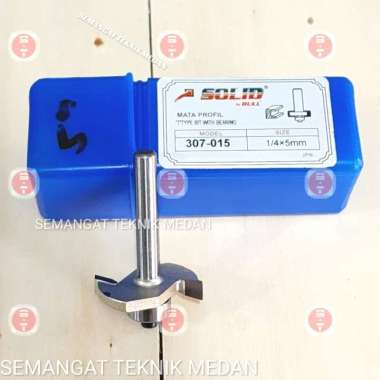 307-015 MATA PROFIL TRIMMER ROUTER SLOTTING SLOTING T TYPE 5mm SOLID