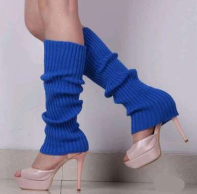 Kaos Kaki Gothic Lolita Socks Punk Leg Warmer Vintage Warmers 223-41 Putih