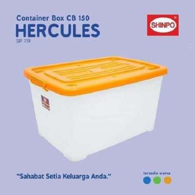 Container Box Shinpo 150L CB 150 Kontainer Box Kotak Penyimpanan Jumbo
